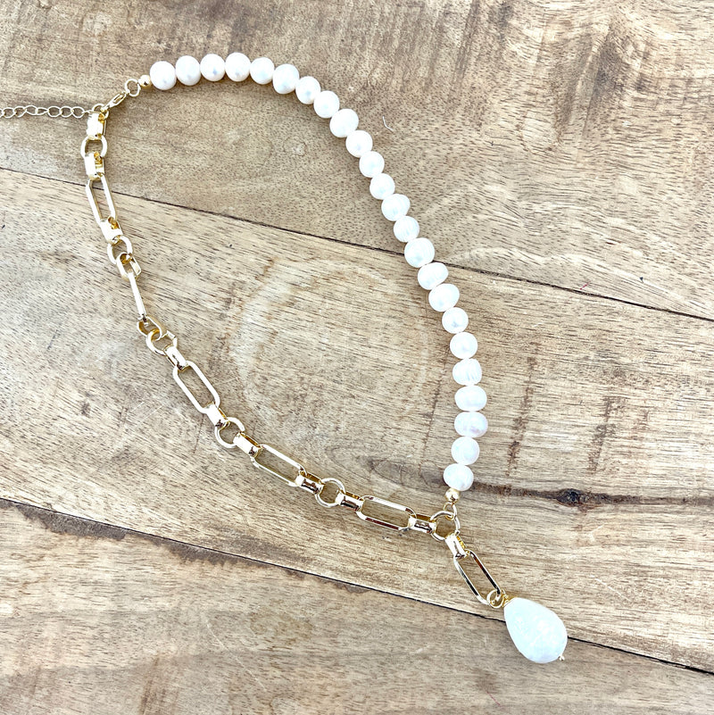 Michy Pearl Chain - PRINZZESA BOUTIQUE