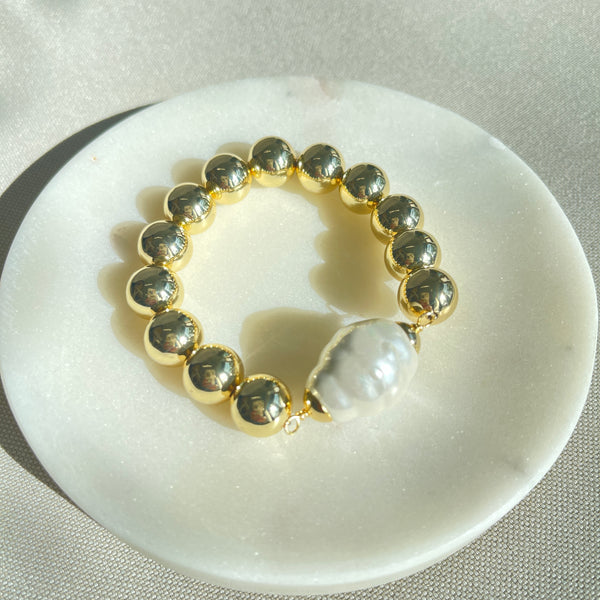 Fresh Pearl Chunky Bracelet