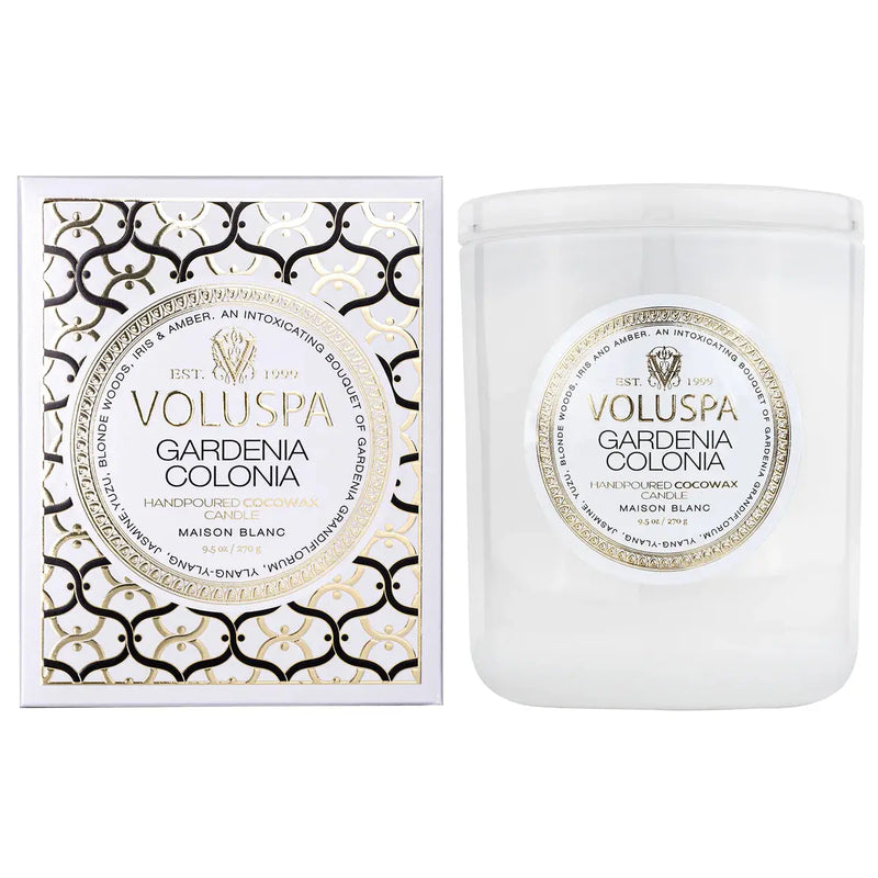 Gardenia Colonia Classic Candle - PRINZZESA BOUTIQUE