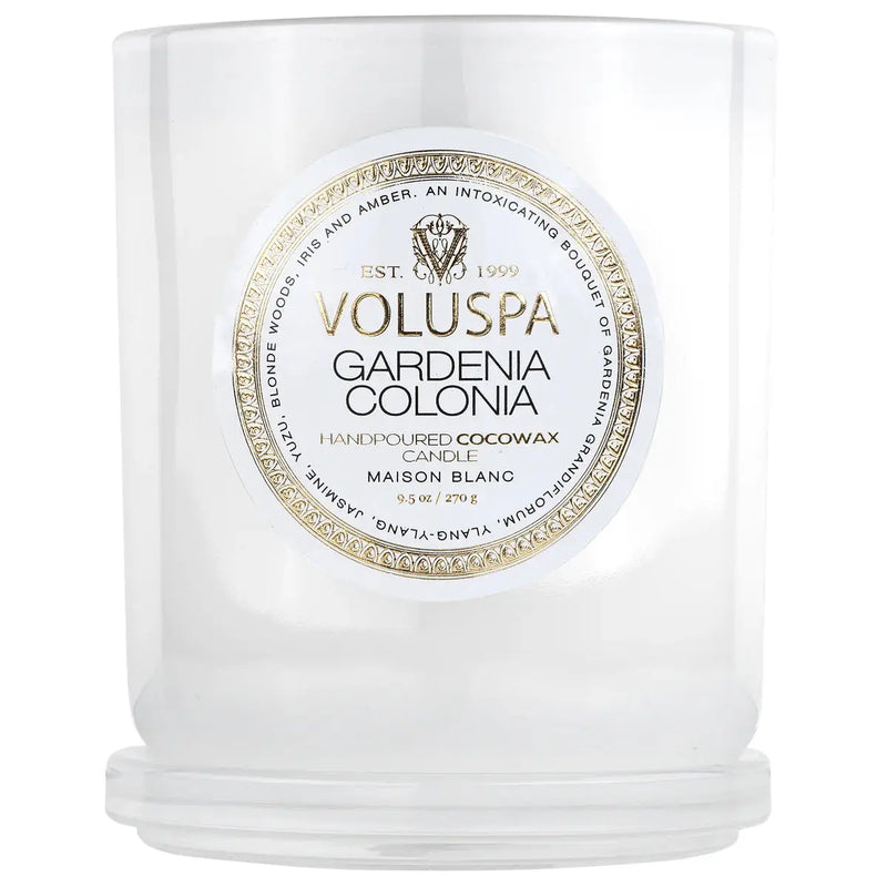 Gardenia Colonia Classic Candle - PRINZZESA BOUTIQUE