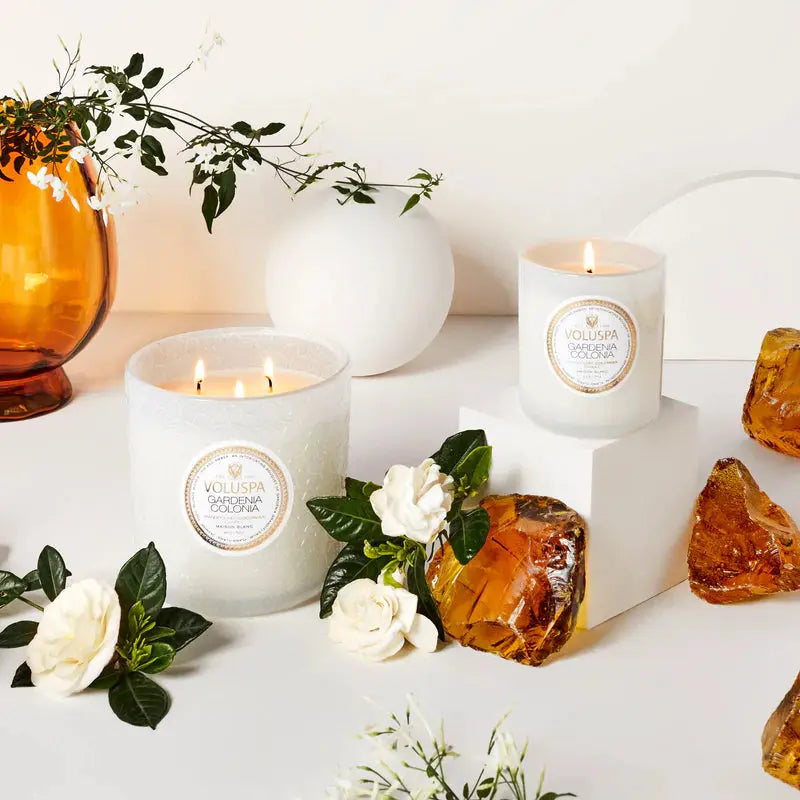Gardenia Colonia Luxe Candle - PRINZZESA BOUTIQUE