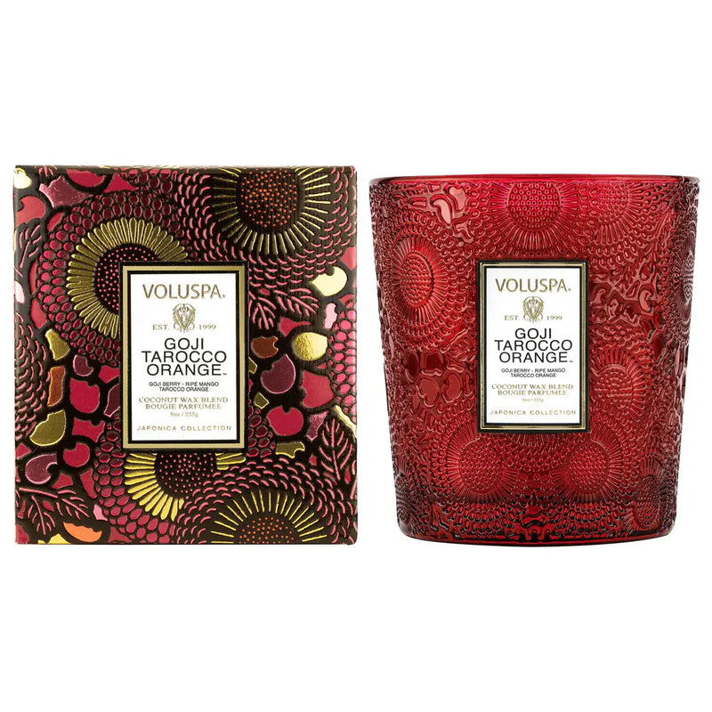 Goji Tarocco Orange Classic Candle - PRINZZESA BOUTIQUE