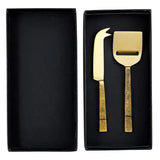 Gold Cheese Knife Set - PRINZZESA BOUTIQUE