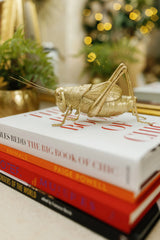 Gold Resin Cricket - PRINZZESA BOUTIQUE