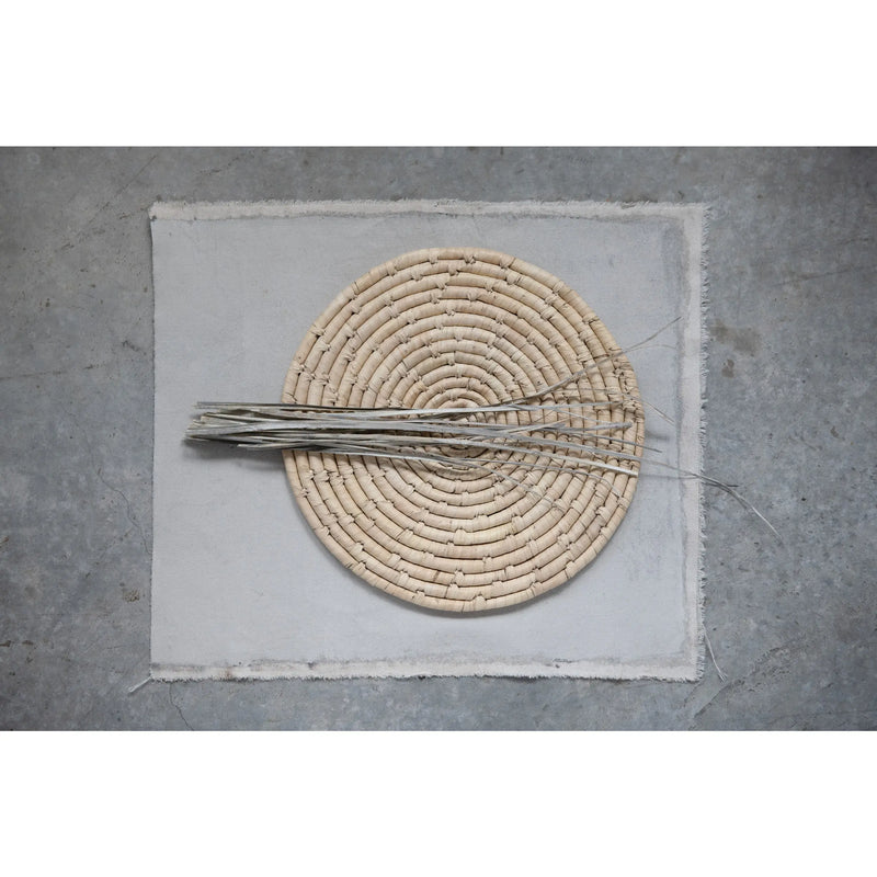 Hand Woven Grass Placemat - PRINZZESA BOUTIQUE