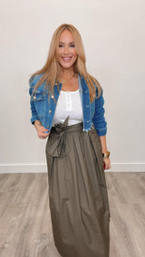 Jane White Ribbed Tank - PRINZZESA BOUTIQUE