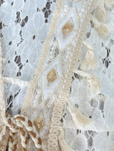 Astraea Resort Cover Up Kimono In Ivory