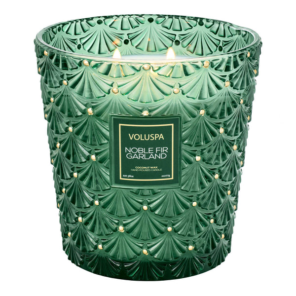 Noble Fir Garland 3 Wick Candle
