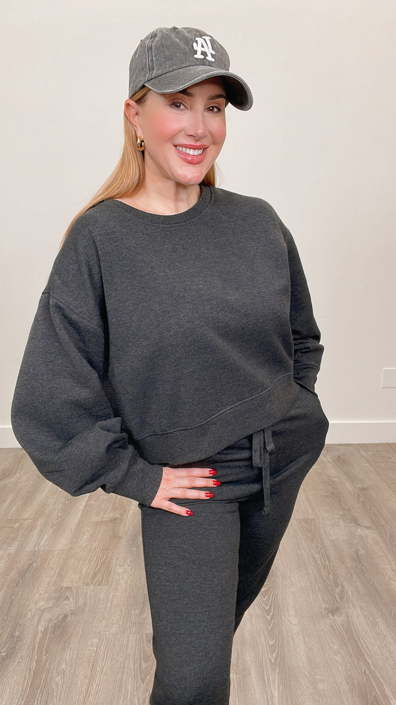 Madelyn Soft Knit Sweater Washed Black