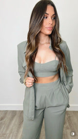 Polina Sage Set - PRINZZESA BOUTIQUE