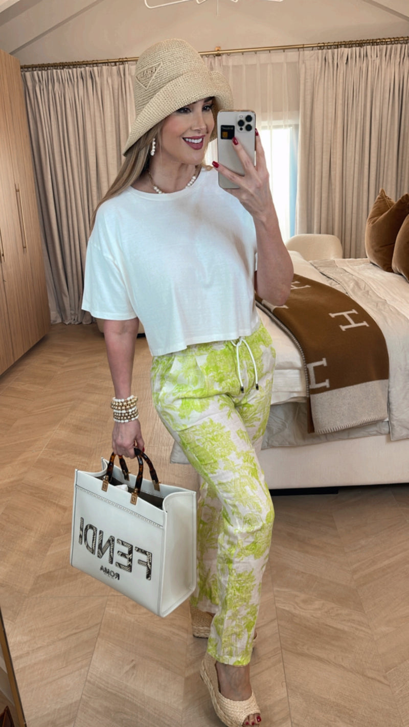 Nyla Off White Top