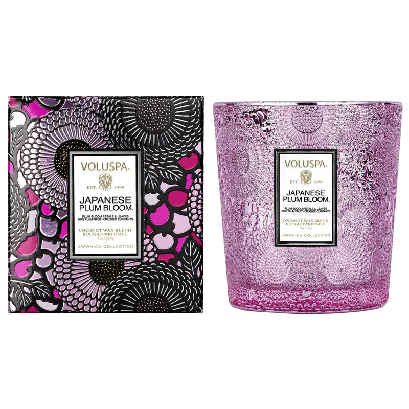 Japanese Plum Bloom Classic Candle - PRINZZESA BOUTIQUE
