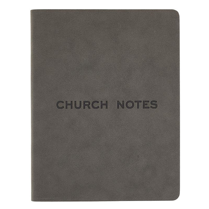 Suede Journal - Church Notes