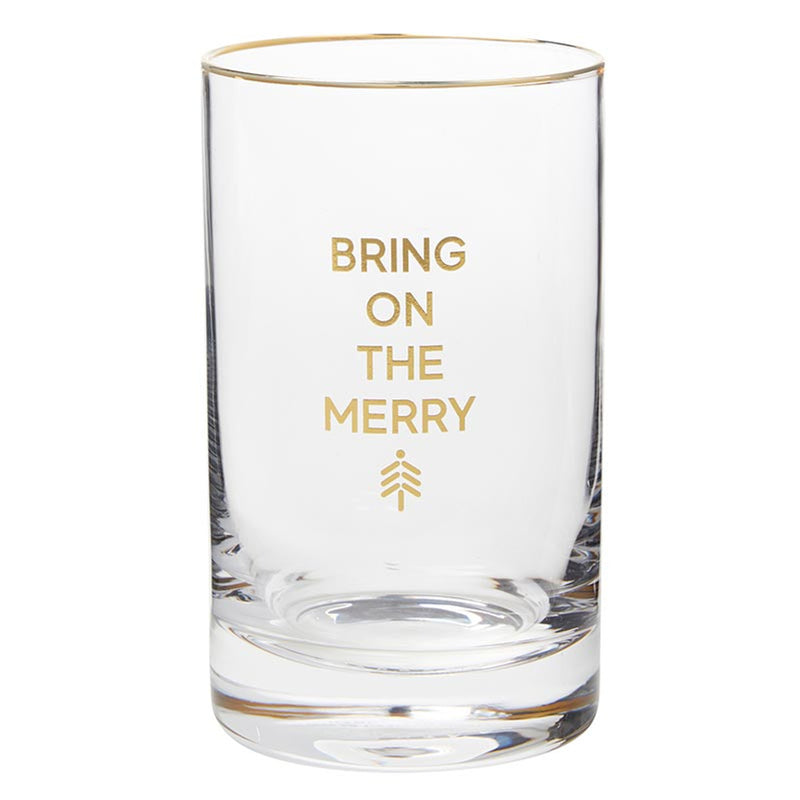 Shot Glass - Bring on the Merry