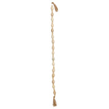 Mango Wood Bead Garland With Jute Tassels - PRINZZESA BOUTIQUE