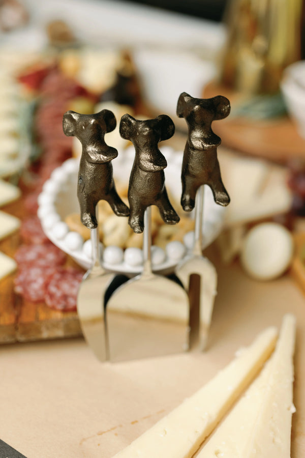 Mice Cheese Servers, Set of 3 - PRINZZESA BOUTIQUE