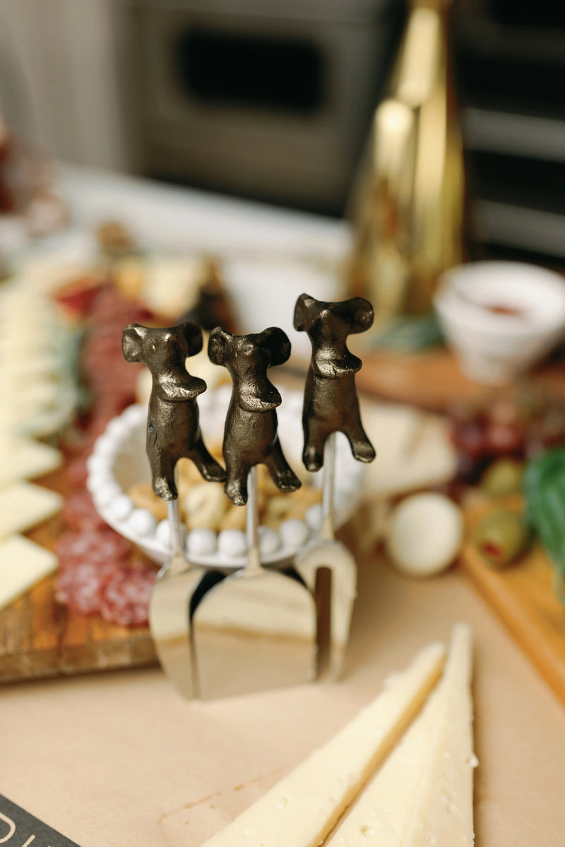 Mice Cheese Servers, Set of 3 - PRINZZESA BOUTIQUE