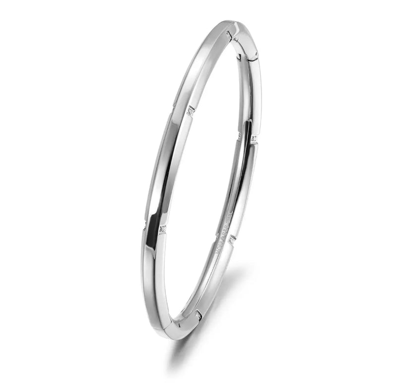 Moss Crystal Bangle - PRINZZESA BOUTIQUE