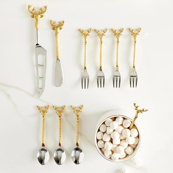 Stag Charcuterie Essentials Cheese Knives - PRINZZESA BOUTIQUE