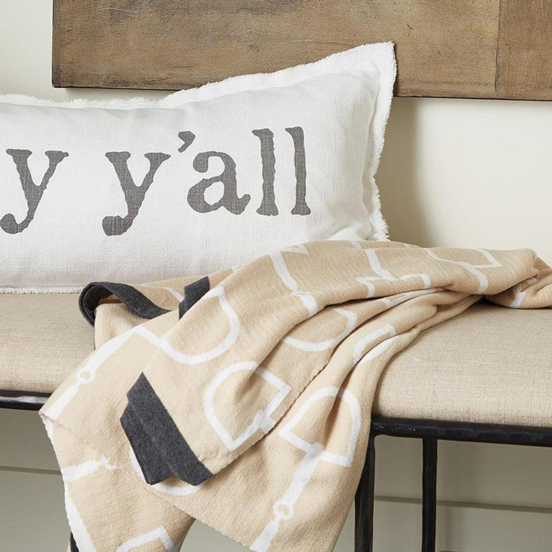 Equestrian Luxe Throw - PRINZZESA BOUTIQUE