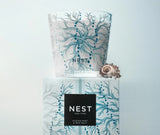 Ocean Mist & Sea Salt Decorative 3-Wick Candle by Nest New York