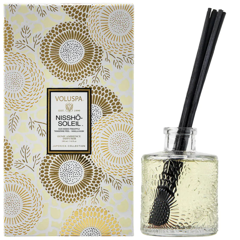 Nissho-Soleil Scalloped Edge Reed Diffuser - PRINZZESA BOUTIQUE