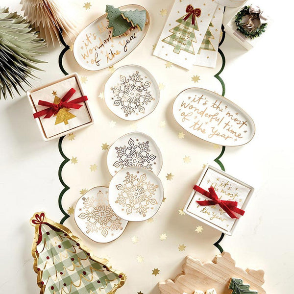 Ceramic Platter Most Wonderful Time - PRINZZESA BOUTIQUE