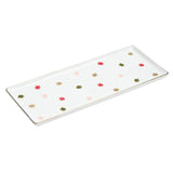 Ceramic Tray - Snowflake Stars