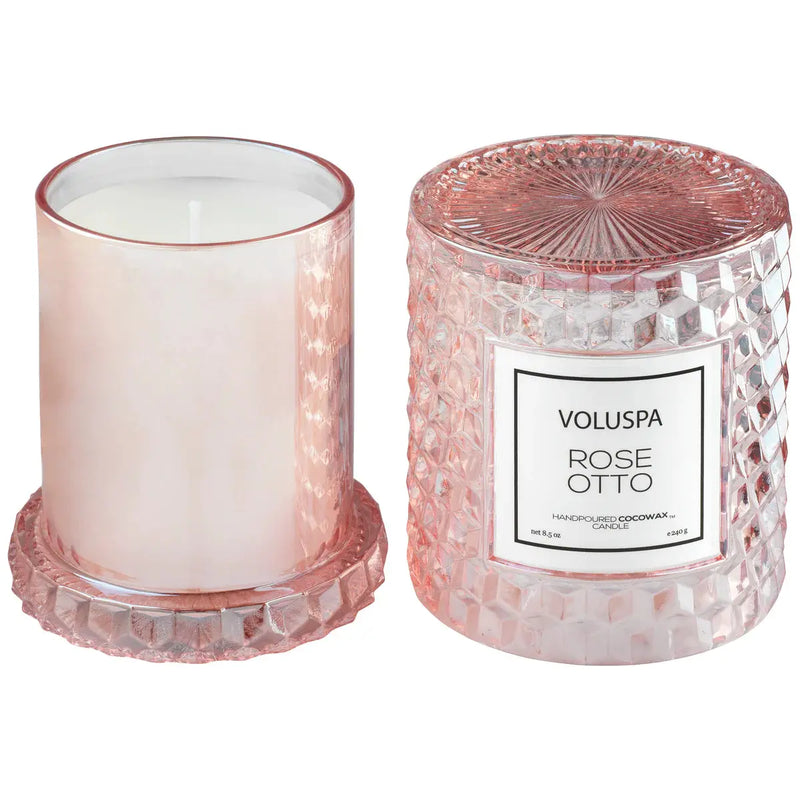 Rose Otto Cloche Candle - PRINZZESA BOUTIQUE