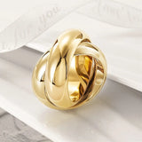 Rosys Favorite Statement Double Ring - PRINZZESA BOUTIQUE