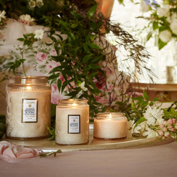 Jasmine Midnight Blooms Petite Jar - PRINZZESA BOUTIQUE