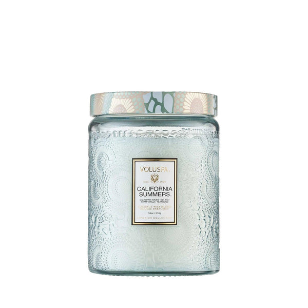 California Summers Large Jar Candle - PRINZZESA BOUTIQUE