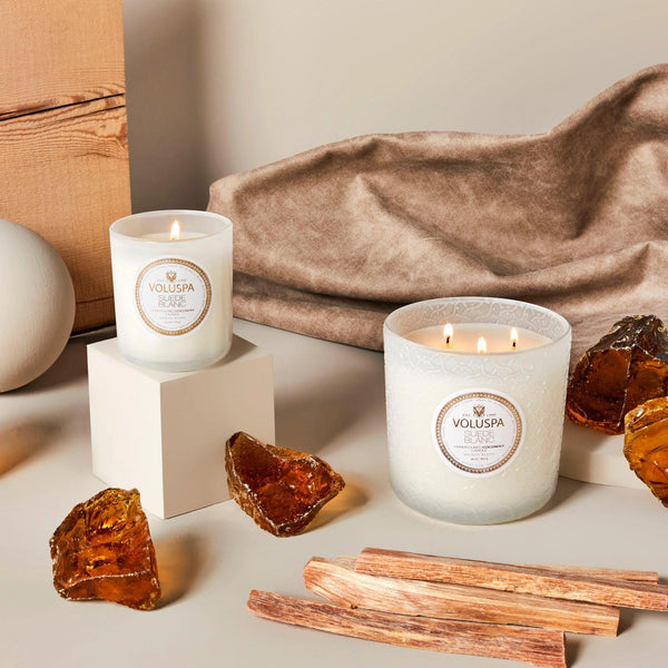 Suede Blanc Petite Jar - PRINZZESA BOUTIQUE