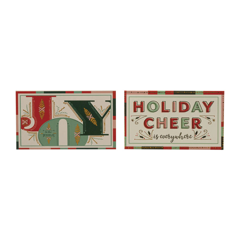 Safety Matches In Match Box with Holiday Saying - PRINZZESA BOUTIQUE