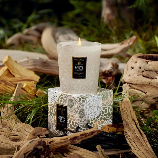 Santal Vanille Classic Candle - PRINZZESA BOUTIQUE