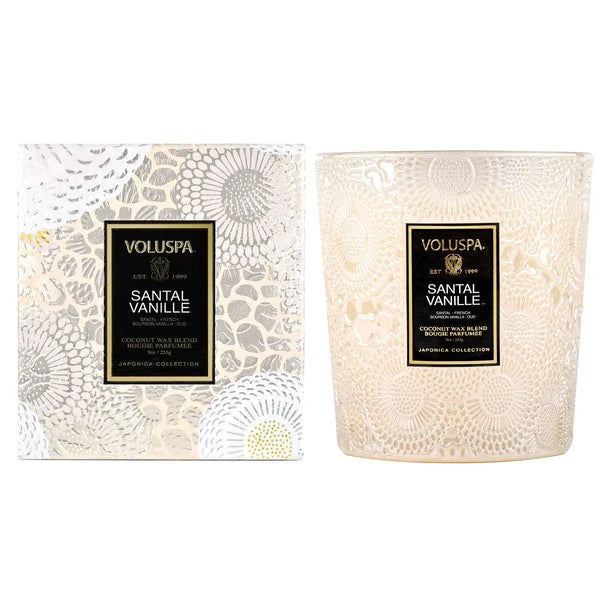 Santal Vanille Classic Candle - PRINZZESA BOUTIQUE