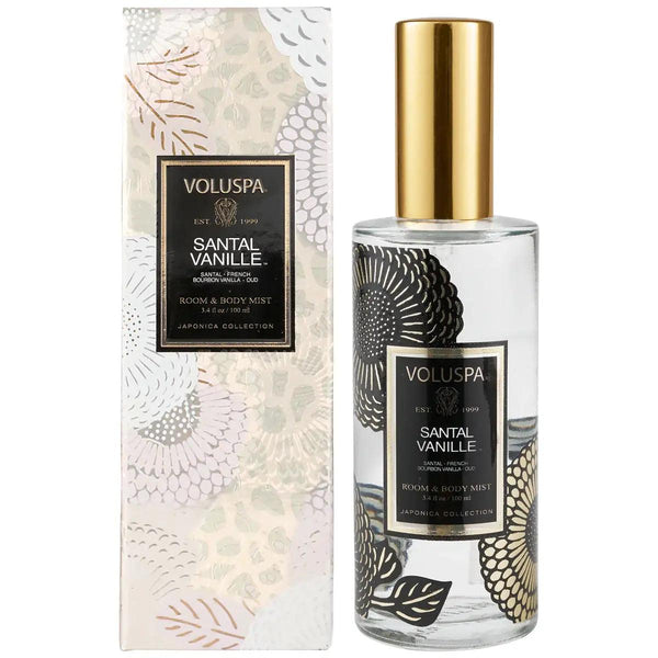 Santal Vanille Room & Body Spray - PRINZZESA BOUTIQUE