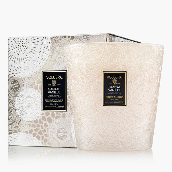 Santal Vanille 3 Wick Hearth Candle