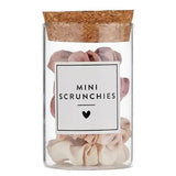 Satin Scrunchies in Jar Blush Tones - PRINZZESA BOUTIQUE