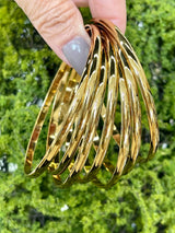 Semanario Gold Bangle Set - PRINZZESA BOUTIQUE