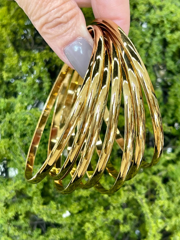 Semanario Gold Bangle Set - PRINZZESA BOUTIQUE