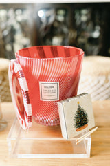 Square Safety Matches in Matchbox with Christmas Trees - PRINZZESA BOUTIQUE