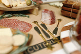 Star Stainless Steel and Brass Knives, Set of 4 - PRINZZESA BOUTIQUE
