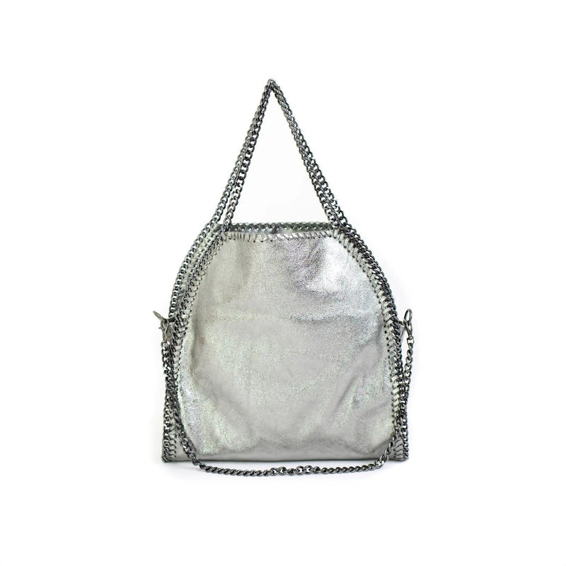 Stellar Metallic Chained Up Bag - PRINZZESA BOUTIQUE