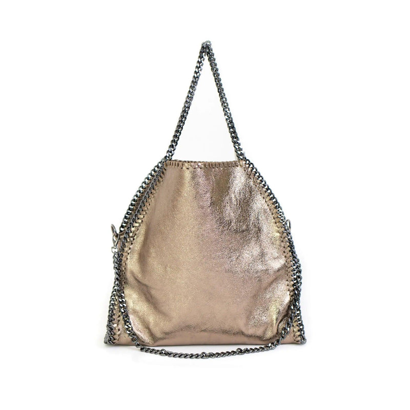 Stellar Metallic Chained Up Bag - PRINZZESA BOUTIQUE