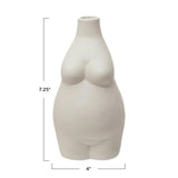 Stoneware Body Vase - PRINZZESA BOUTIQUE