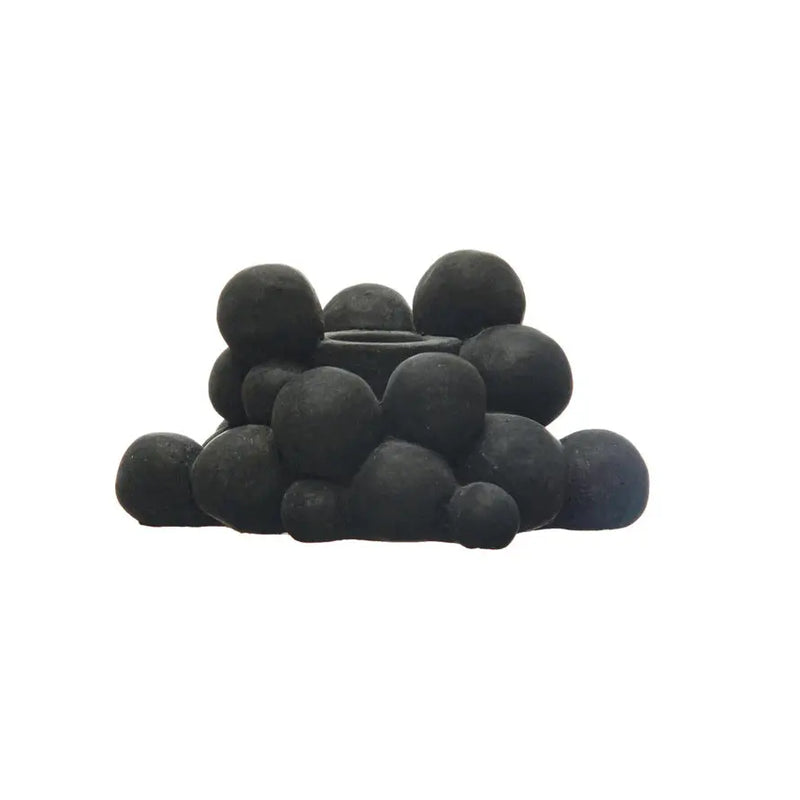 Stoneware Bubble Taper Holder - PRINZZESA BOUTIQUE