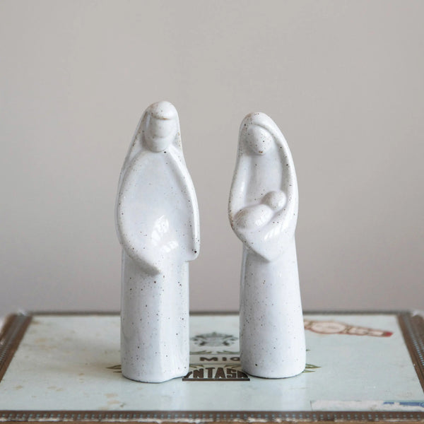 Stoneware Holy family Set - PRINZZESA BOUTIQUE