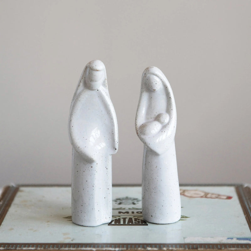 Stoneware Holy family Set - PRINZZESA BOUTIQUE