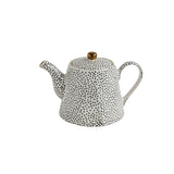 Stoneware teapot with Dots - PRINZZESA BOUTIQUE